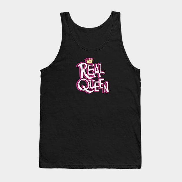 Real Queen Tank Top by TambuStore